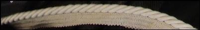 Cordone mm 8 cotone con fettuccia